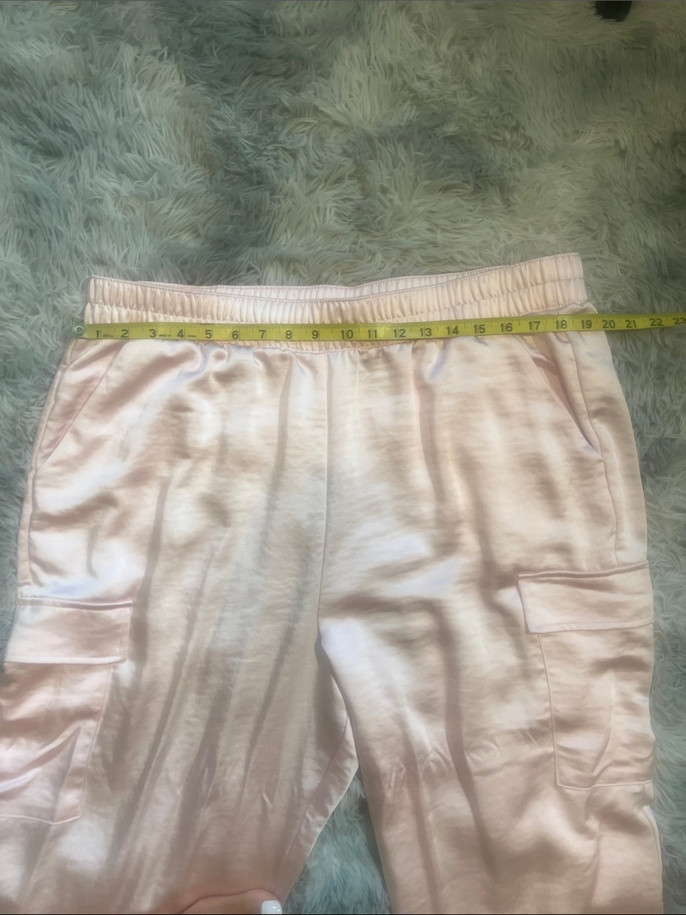 INC International Concepts Light Pink Track Jogger Pants - Picture 3 of 9